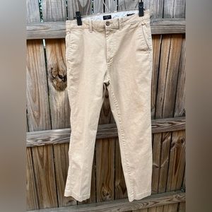 Men’s J. Crew 30W, 30L athletic slim-fit khaki pants